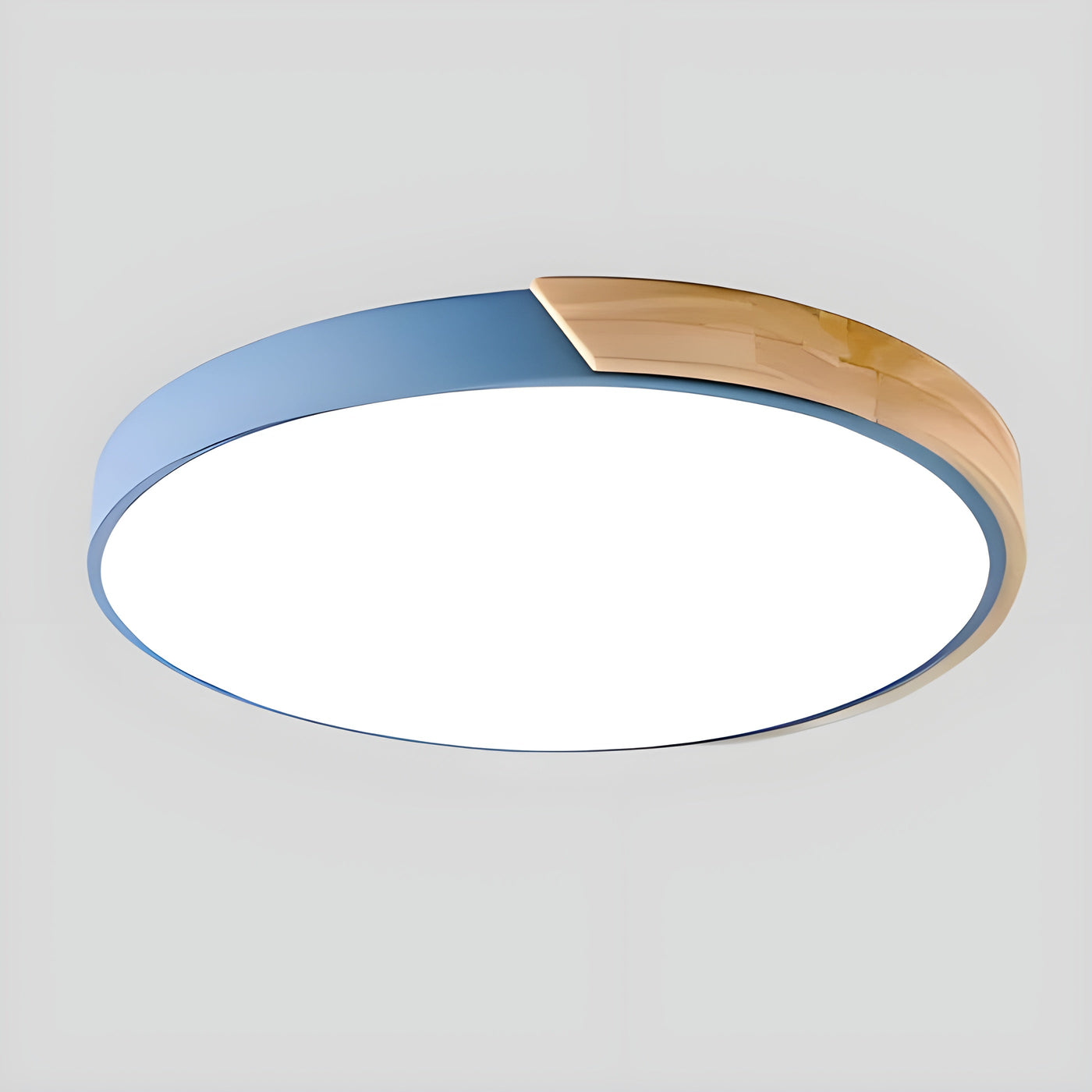 MacaronAura Light – Nordische Holz-Macaron-Deckenleuchte