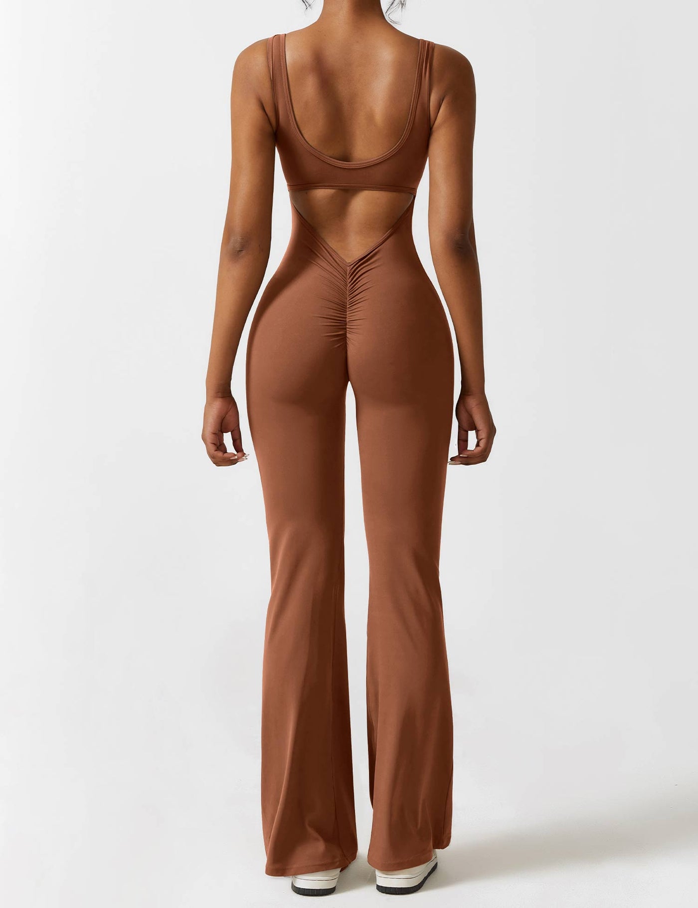 Sienna | Rückenfreier Flare-Jumpsuit