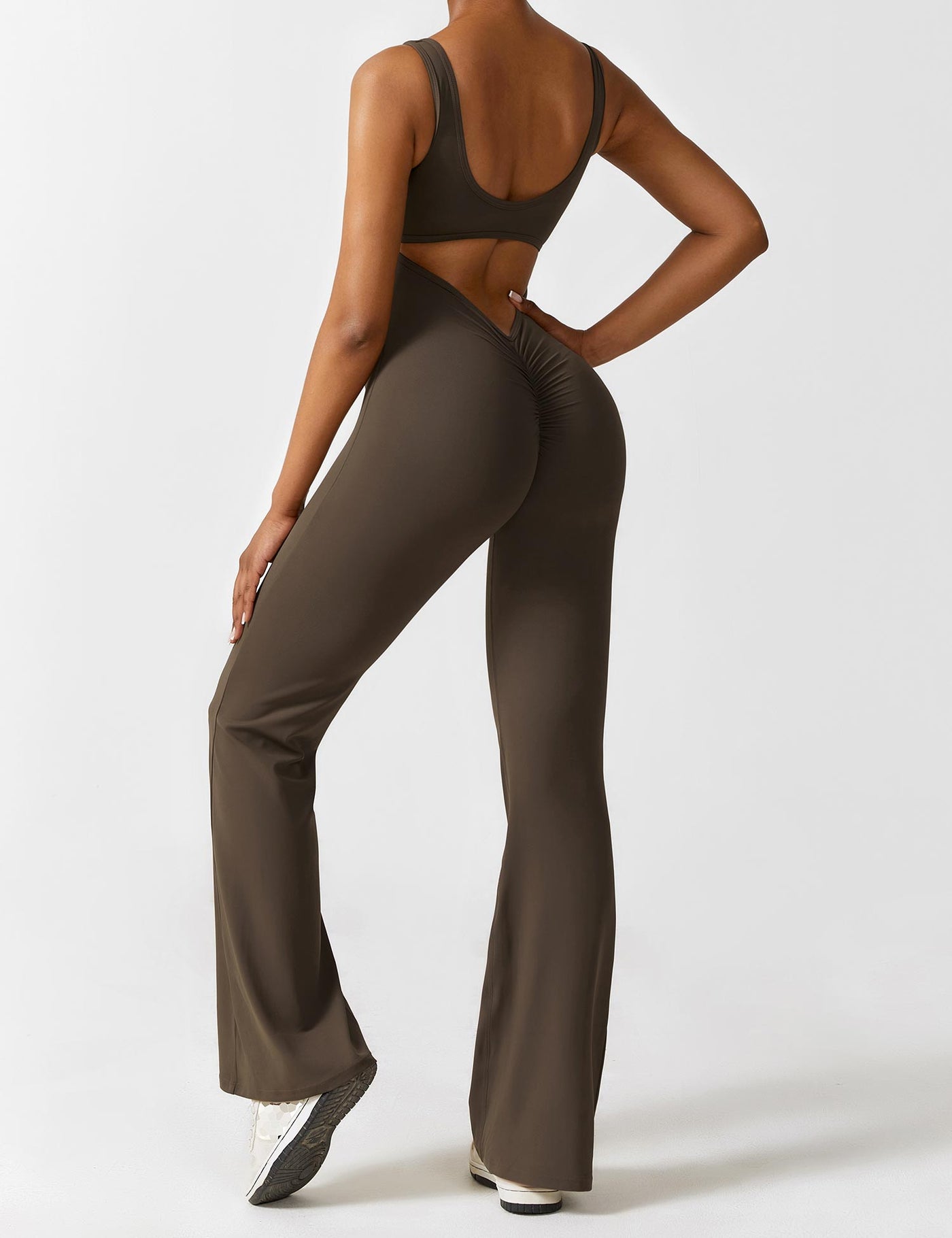 Sienna | Rückenfreier Flare-Jumpsuit