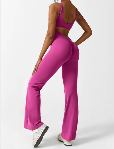Sienna | Rückenfreier Flare-Jumpsuit