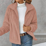 OLYMPIA - Fleecejacke in Rosa